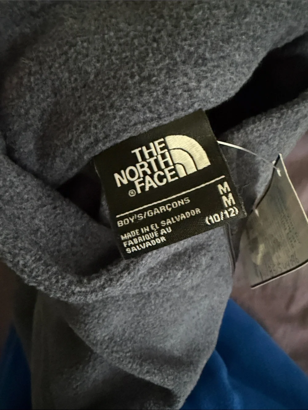 The North Face Fleece Half Zip - Boys M - Size 10/12 NEW WITH TAGS - Picture 5 of 5